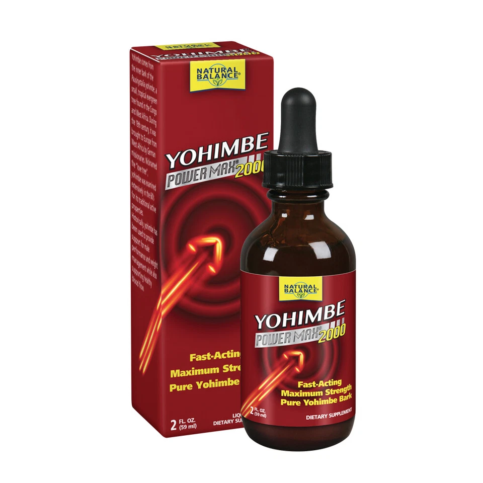 Natural Balance Yohimbe PowerMax 2000 | 2oz, 29 Serv. - Imagem 1 de 4