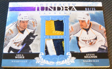 UD 2009-10 Artifacts - Tundra Tandems - 04/35 - Shea Weber / Steve Sullivan -