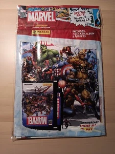 marvel 80 years hard cover album stickers 5 New Sealed limiteds panini full set - Picture 1 of 1
