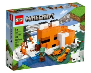 LEGO Minecraft: The Fox Lodge 21178 - Used 100% Complete Inventoried Set - Picture 1 of 4