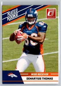 2010 Donruss bewertet Rookies #27 Demaryius Thomas - Bild 1 von 2