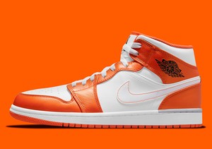 Jordan 1 Mid Orange for Sale 