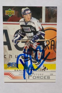2001-02 Upper Deck Germany Future Forces #253 In Person Auto Daniel Kreutzer