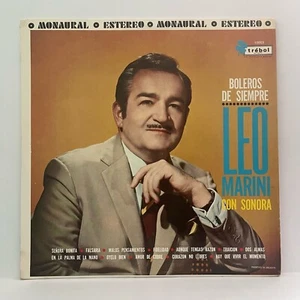 LEO MARINI CON LA SONORA SALOMON - BOLEROS DE SIEMPRE - 1989 MEXICAN LP - Picture 1 of 4