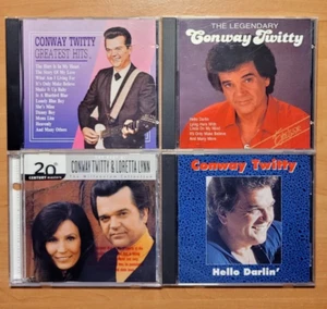 Conway Twitty - 4 CD Sammlung - The Legendary / Hello Darlin' / Greatest Hits... - Bild 1 von 14