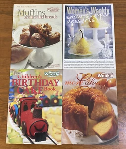 4 The Australian Women’s Weekly Cookbooks - Picture 1 of 5