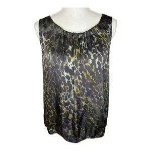 LOFT Women’s Medium Multicolored Animal Print Sleeveless Top - Picture 1 of 7