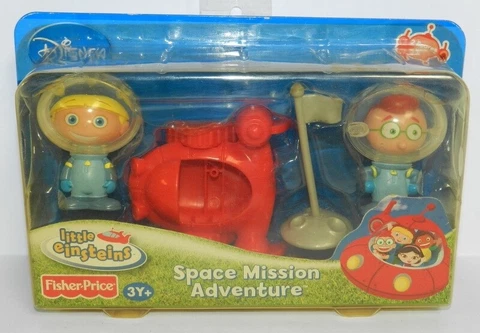 Fisher Price Little Einsteins Figures Space Mission Adventure SEALED Cover