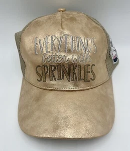 Disney 2019 Epcot Food & Wine Festival Everythings Better With Sprinkles Hat NEW - Picture 1 of 3