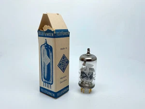 NOS SEALED Telefunken E88CC 6922 CCa Ulm made 1960s ◇Diamond Triode Vacuum Tube - Picture 1 of 11