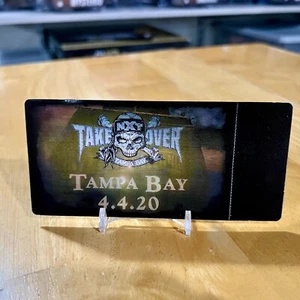 Boleto de coleccionista WWE NXT Tampa Wrestlemania 2020 (pandemia cancelada) - Imagen 1 de 4