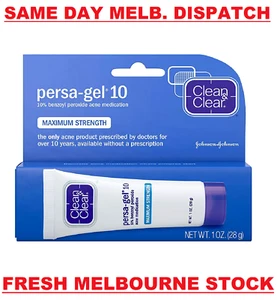 Clean & Clear Persa-Gel 10% Benzoyl Peroxide Maximum Strength Acne Treatment 28g - Picture 1 of 7