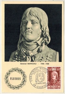 1969-Fdc-Maximumkarte**/General Marceau-Revolution-Ob.Chartres-Briefmarke-Yt.1591 - Bild 1 von 1