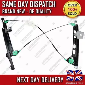 AUDI A4 CONVERTIBLE CABRIOLET FRONT RIGHT DRIVER SIDE WINDOW REGULATOR 2001-2009 - Picture 1 of 4