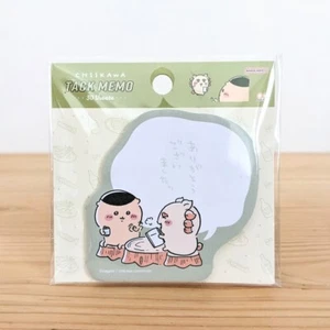 BANDAI NAMCO Chiikawa Tack Memo 1 Pattern 30 Sheets Shisa Made In Japan NEW - Picture 1 of 8