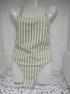 Solid & Striped The Toni Solid White Striped Measures To Size XS NWOT - Picture 1 of 2