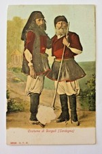 4646 CARTOLINA COSTUME DI DORGALI ANNI 1900 R662