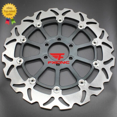 Rotor de disco de freno flotador delantero CNC para KTM 125 200 390 DKDuke 2013-2015 2016 320 mm Foto 1 de 4