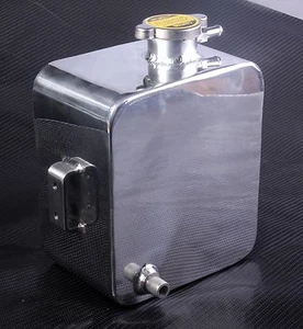 2.5 Coolant Water Expansion Tank Bottle Header Aluminium Alloy Universal Kit Car - Picture 1 of 6
