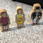 Wooden Thomas The Tank Engine Sir Topham Hat The Fat Controller Toy Figures Set