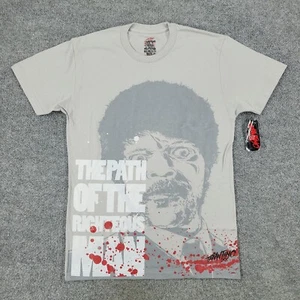 Pulp Fiction Shirt Men Small Gray Quentin Tarantino XX Graphic Tee Short Sleeve - Picture 1 of 14