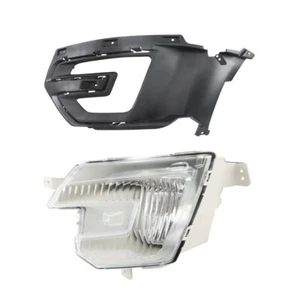 Silscvt Left Side Driving Fog Light W/ Bezel For Ford Explorer 2016-2017 Halogen - Bild 1 von 16