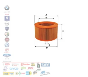 FILTRO ARIA SUZUKI SAMURAI FUORISTRADA CHIUSO SJ413 1.3 TRAZIONE INTEGRALE 20807 - Foto 1 di 3