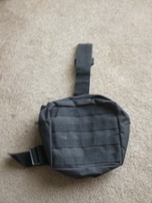 Black Molle Military Tactical Drop Utility Pouch