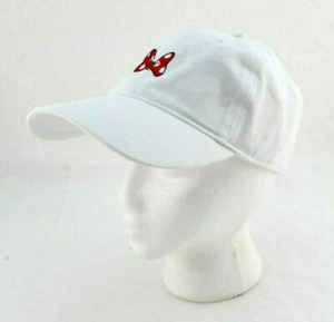DISNEY Minnie Mouse White with Embroidered Logo Adjustable Unisex Training Cap - Picture 1 of 6