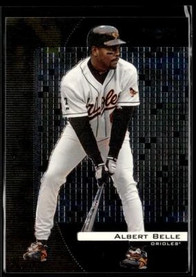 2000 Upper Deck Black Diamond #13 Albert Belle Baltimore Orioles - Image 1 of 2