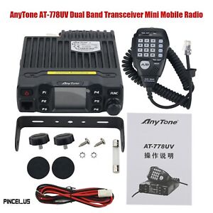 AnyTone AT-778UV Dual Band Transceiver Mini Mobile Radio 25W Amateur Radio 10KM