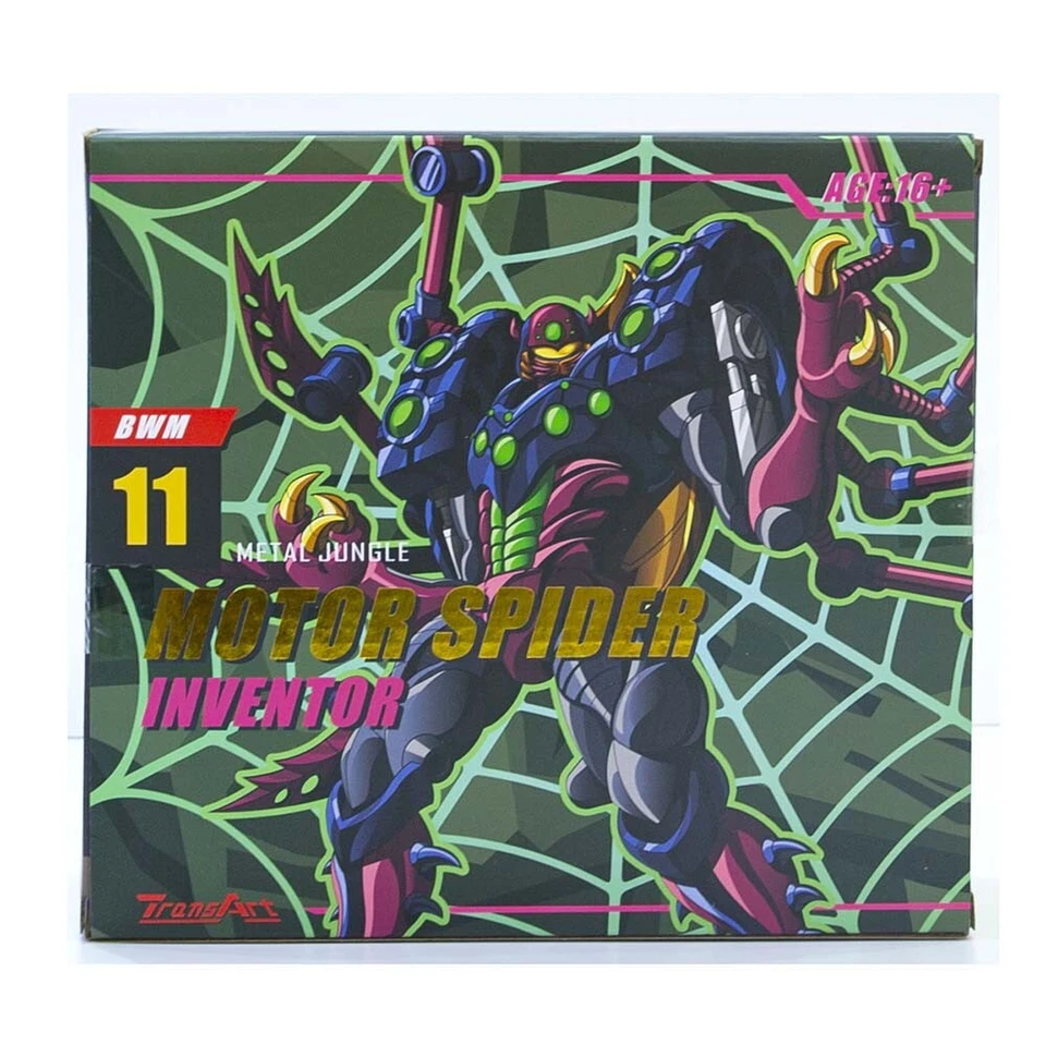 TransArt TA BWM-11 TransMetal Beast Wars Tarantula Metal Jungle Motor Spider - Image 1 of 4