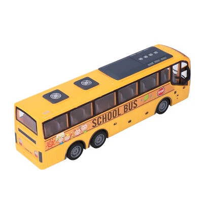 Remote Control Bus Children Simulated LED Light RC School Bus Electronic Veh SHD - Bild 1 von 4