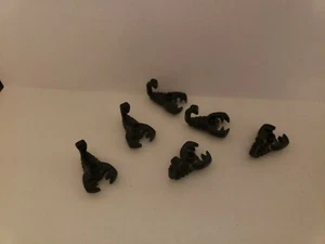 x6 Lego Black Scorpion Minifig Animal...LB3 - Picture 1 of 1