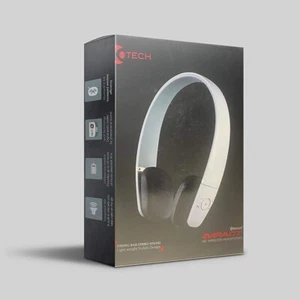 10TECH IMPACT HD Wireless Bluetooth Headphones Strong Bass Stereo Lightweight - Picture 1 of 1