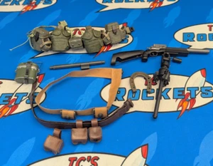 G.I. Joe Accessories Lot - Belt, Gun, Canteens, Satchel - Picture 1 of 1