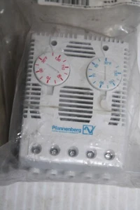 PFANNENBERG FLZ541 TWIN THERMOSTAT TEMPERATURE CONTROLLER DIN RAIL MOUNT - Picture 1 of 2