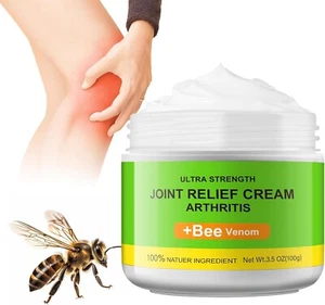 Crema Al Veleno D'Api Dolore La Guarigione Delle Ossa Articolazioni Gambe Gonfie - Foto 1 di 9