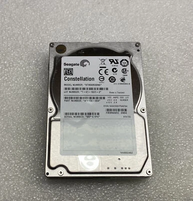 Seagate ST950053NS 500GB 2.5" SATA Internal Server Hard Drive HDD Tested - Image 1 of 4