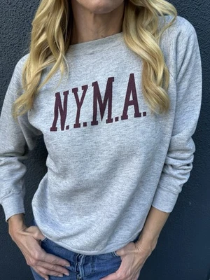 80s VINTAGE N.Y.M.A. NEW YORK MILITARY ACADEMY PREP SCHOOL SWEATSHIRT SZ S 70s - Image 1 of 4