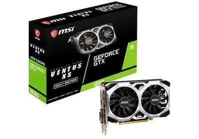MSI G1650VXS4C Gaming GeForce GTX 1650 128-Bit Card (GTX 1650 Ventus XS 4G OC) - Image 1 of 3