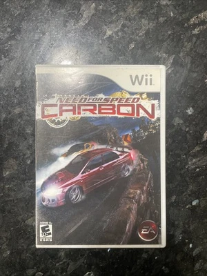 Need for Speed: Carbon (Nintendo Wii, 2006) – Complete In Box (CIB) w/ Manual - Image 1 of 4