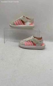 Adidas Kids HO6321 Pink White Closed Toe Summer Water Sandals Shoes Size 6K - Picture 1 of 7