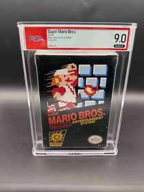 Super Mario Bros. SMB 1 Nintendo NES 1989 New Sealed PSA 9.0 A+ Wata Cgc Vga