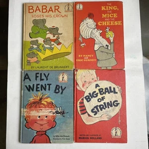 Lot of 4 Vintage Dr. Seuss Books 1958 Classic Children's Beginner Readers - Foto 1 di 5