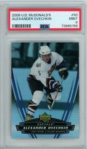2006 Upper Deck McDonald’s Alexander Ovechkin #50 Capitals PSA 9 MINT - Bild 1 von 2