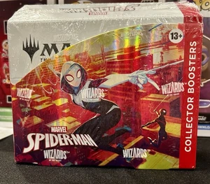 Magic The Gathering Marvel Spider-Man Collector Booster Box SELLADO COMO NUEVO - Imagen 1 de 2