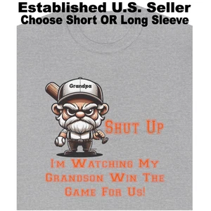 Baseball T-Shirt stolzer Opa Enkel gewinnendes Spiel Spieler DigiRods Spaß Cartoon - Bild 1 von 7