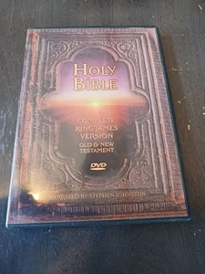 . Holy Bible King James Version Old & New Testament DVD - Imagen 1 de 3