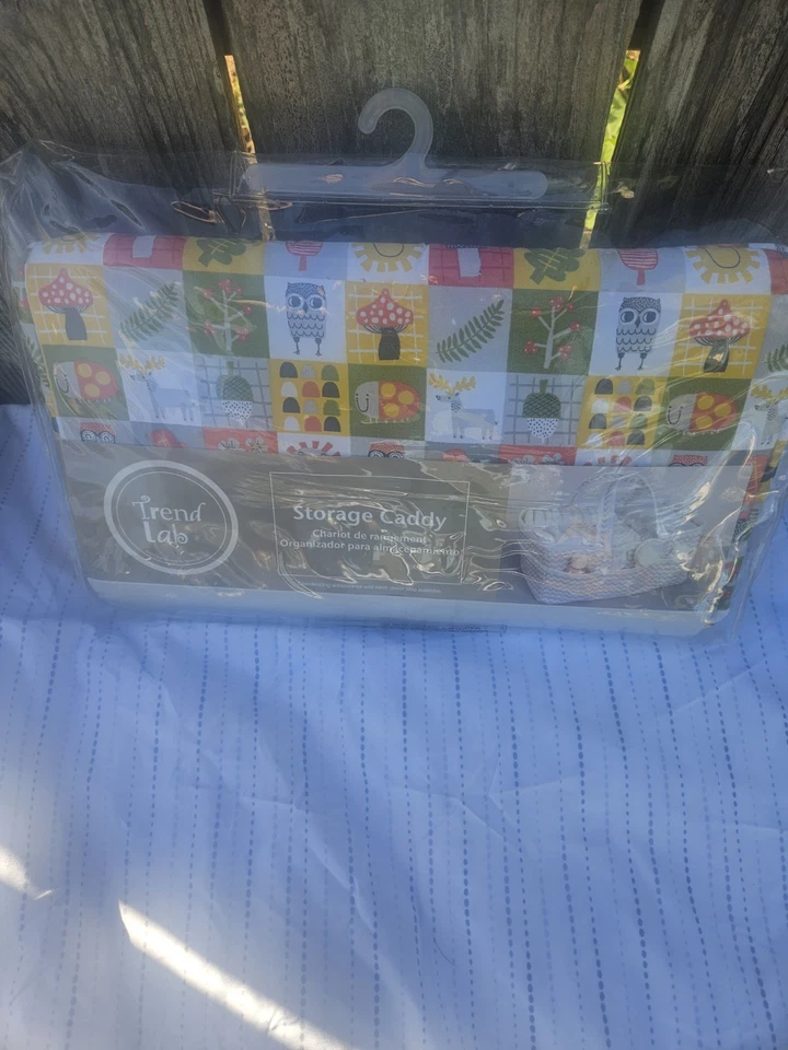 Carrito de almacenamiento de pañales Trend Lab Foto 1 de 2